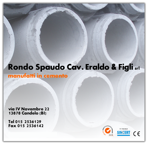Rondo Spaudo srl tubi in cemento 